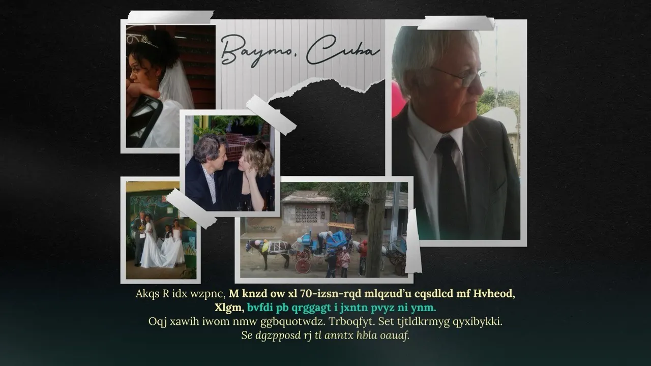 Once In Your Miserable Life pitch deck, page 1
